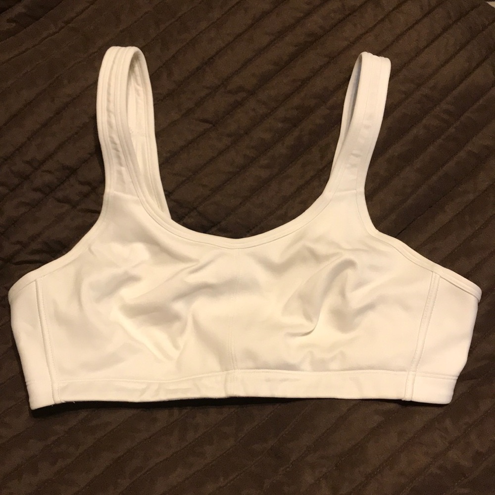 White Sports Bra 36C